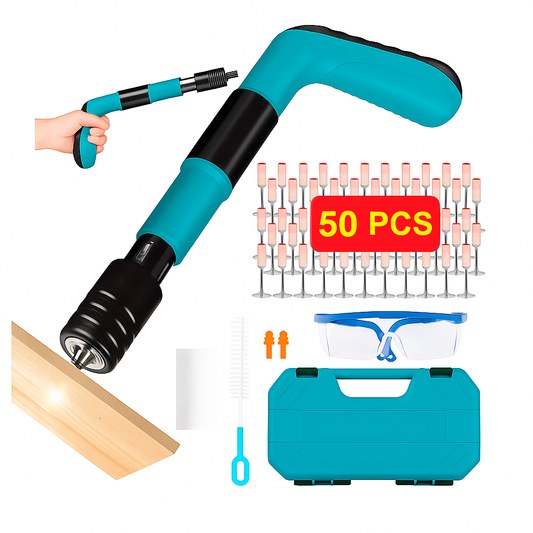 Kit Remachadora de Mano con 50 Remaches Fulminantes